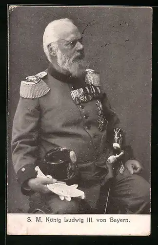 AK S. M. König Ludwig III. von Bayern