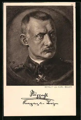 AK Kronprinz Rupprecht von Bayern, Der Krieg 1914-15