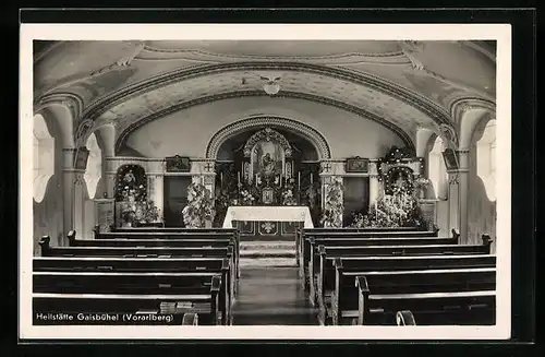 AK Nenzig, Gaisbühel, Inneres der Kirche