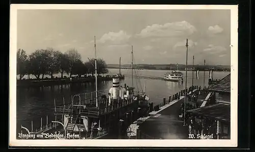 AK Bregenz, Hafenbild
