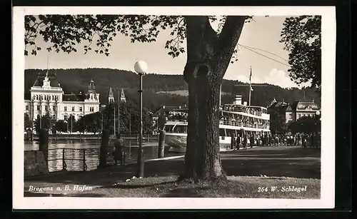 AK Bregenz, Hafenbild