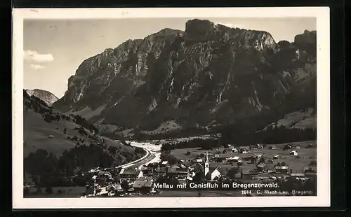 AK Mellau, Panorama mit Canisfluh