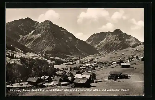 AK Hirschegg, Panorama mit Elferkopf