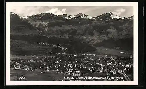 AK Bludenz, Totale mit Mondspitze