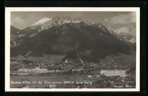 AK Bludenz, Totale mit Elserspitzen