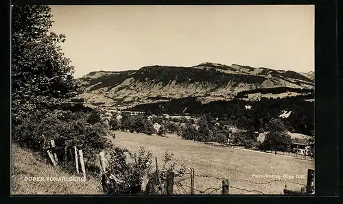 AK Doren, Panoramablick von der Bergwiese aus gesehen