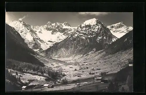 AK Brand, Panorama mit Scesaplana