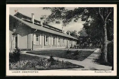 AK Oberhofen, Truppenlager, Kranken-Revier