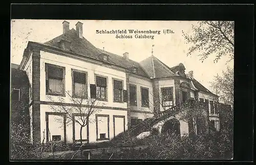 AK Weissenburg i. Els., Schloss Gaisberg