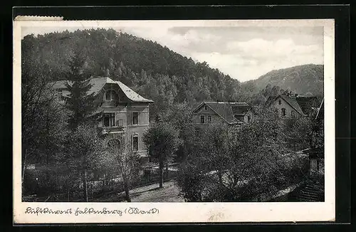 AK Falkenberg / Mark, Erholungsheim des Vaterl. Frauenvereins vom Roten Kreut Berlin-Friedenau