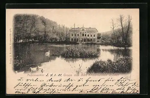 AK Bad Freienwalde a. O., Blick zur Papenmühle