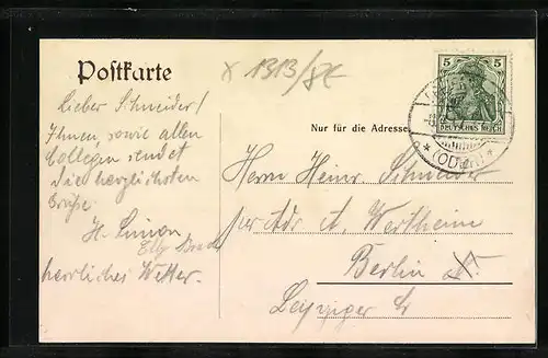 AK Bad Freienwalde a. O., Totalansicht, Luftbild