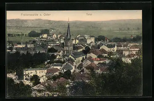 AK Freienwalde a. O., Totalansicht