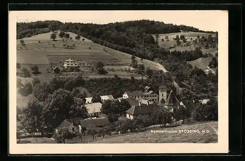 AK Stössing, Panorama vom Berg aus gesehen