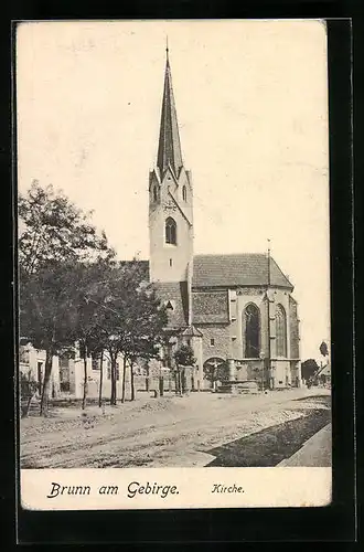 AK Brunn am Gebirge, Kirche