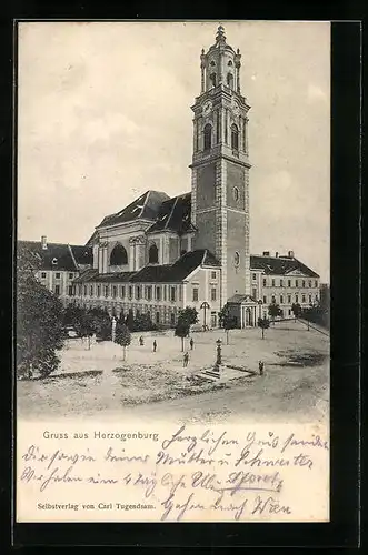AK Herzogenburg, an der Kirche