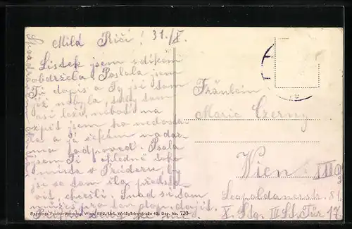 AK Kaltenleutgeben, Teilansicht mit Kirche