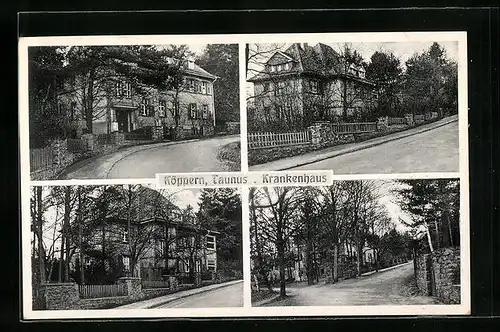 AK Köppern / Taunus, Partien am Krankenhaus