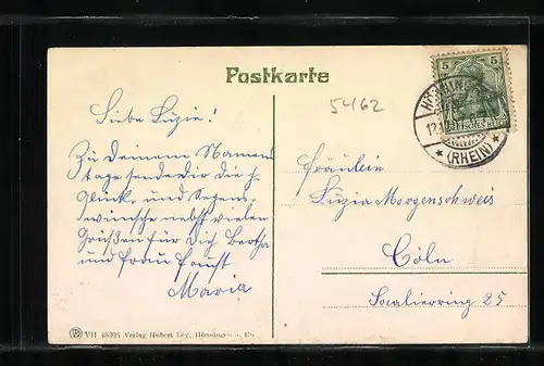 AK Hönningen a. Rh., Totalansicht