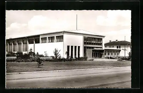 AK Michelstadt / Odw., Odenwaldhalle, Aussenansicht