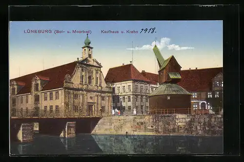 AK Lüneburg, Kaufhaus und Krahn