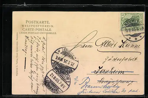 AK Neuwied, Fürstl. Schloss