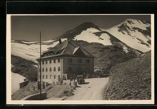 AK Passo dello Stelvio, Panorama versante Alto Adige