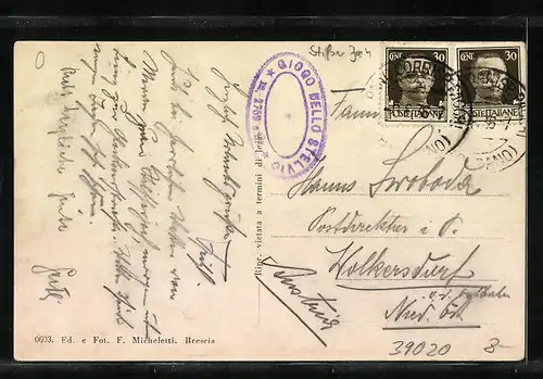 AK Passo dello Stelvio, Albergo Passo Stelvio e Gruppo dell`Ortles