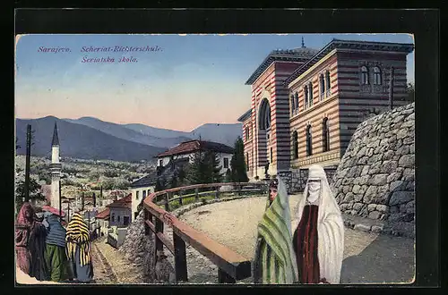 AK Sarajevo, vor der Scheriat Richterschule