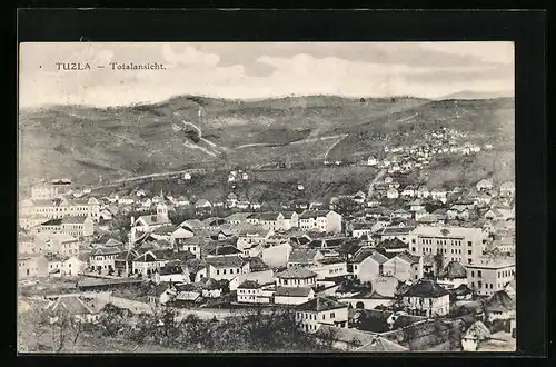 AK Tuzla, Totalansicht der Stadt