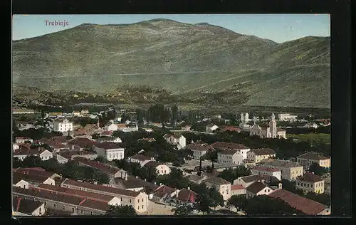 AK Trebinje, Blick über die Dächer der Stadt