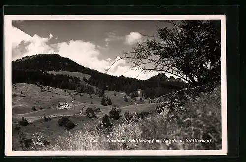 AK Bürserberg, Gasthaus Schillerkopf m. Logisch- und Schillerkopf