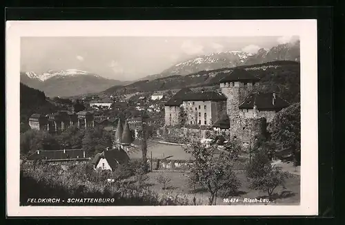 AK Feldkirch, Partie an der Schattenburg