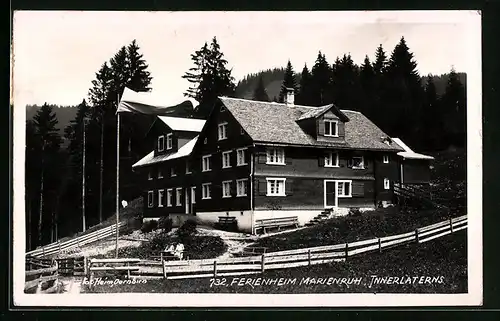 AK Innerplaters, das Ferienheim Marienruh