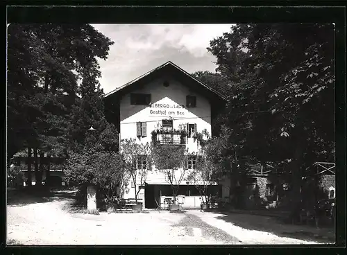 AK Ulberetsch bei Bozen, Albergo al Lago, Gasthof am See