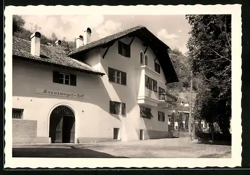 AK Nalles, Gasthaus Kreuzweger - Hof