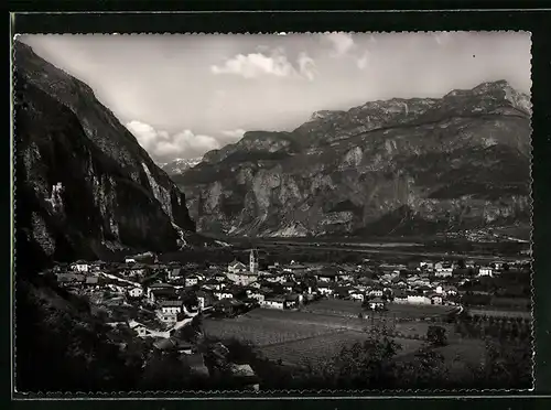 AK Salurn im Etschtal, Panoramaansicht