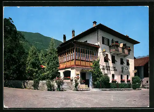 AK Tscherms b. Meran, das Gasthaus zum Löwen, Albergo Leone