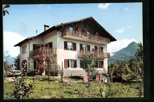 AK Lana bei Meran, Garni Haus Buabmbrunn