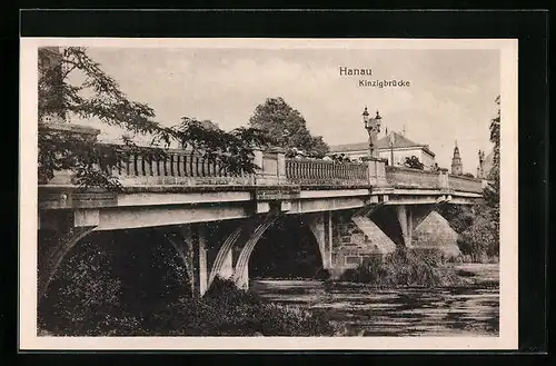 AK Hanau, Partie an Kinzigbrücke