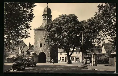 AK Sömmerda, Blick auf das Erfurter Tor