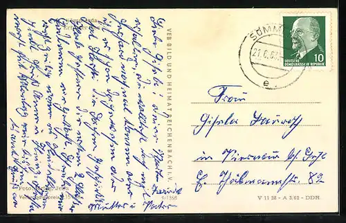 AK Sömmerda, Blick auf das Erfurter Tor