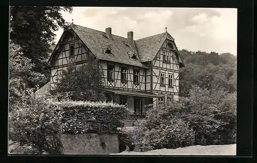 AK Rastenberg i. Thür., vor der Jugendherberge Freundschaft