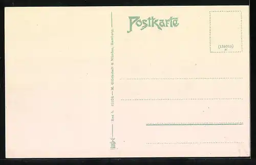 AK Eutin, Vorderansicht des Schlosses