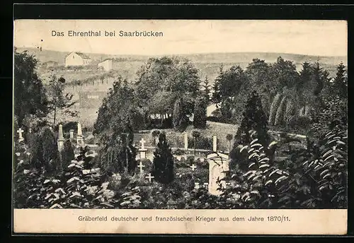 AK Saarbrücken, Gräberfeld im Ehrenthal