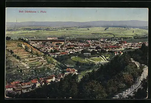 AK Bad Dürkheim i. Pfalz, Generalansicht der Stadt