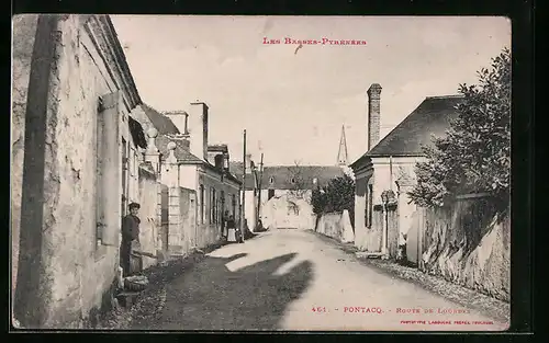 AK Pontacq, Route de Lourdes