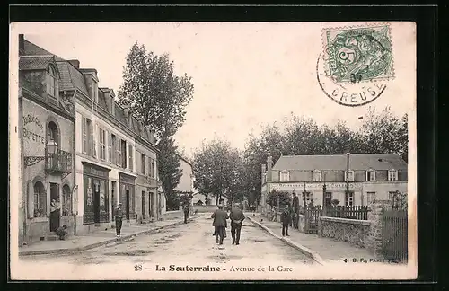 AK La Souterraine, Avenue de la Gare