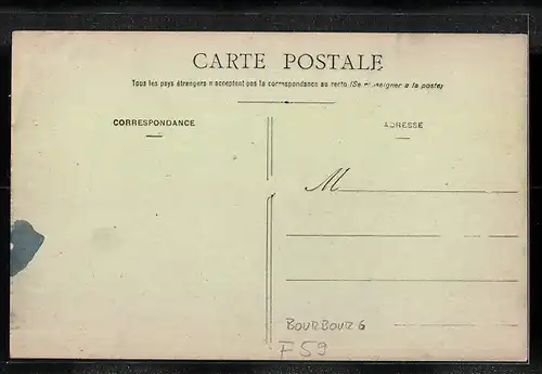 AK Bourbourg, Rue Faidherbe, Strassenpartie