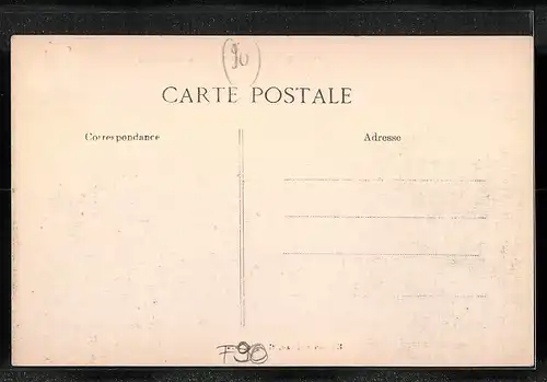 AK Grandvillars, Rue du Château, Strassenpartie